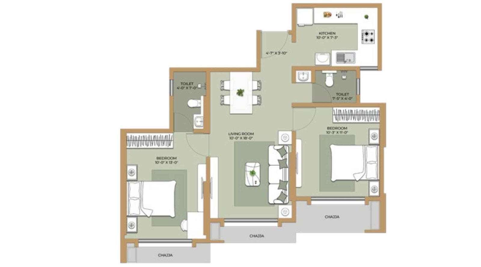 Ethics-Oliver-Floor-Plan-2-BHK-600-sqft